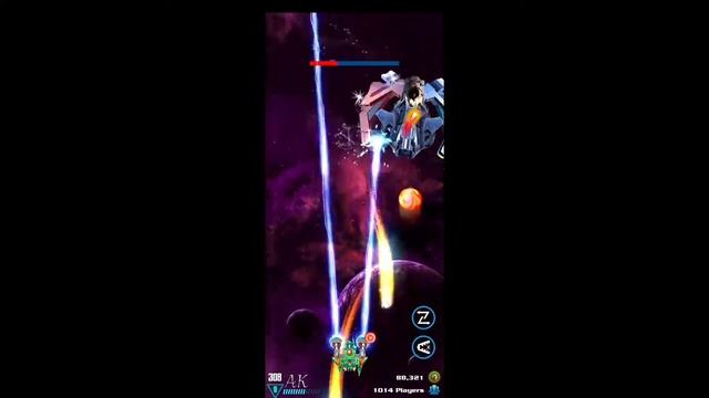 Galaxy Attack Alien Shooter World Boss Defeat Shadow Cobra