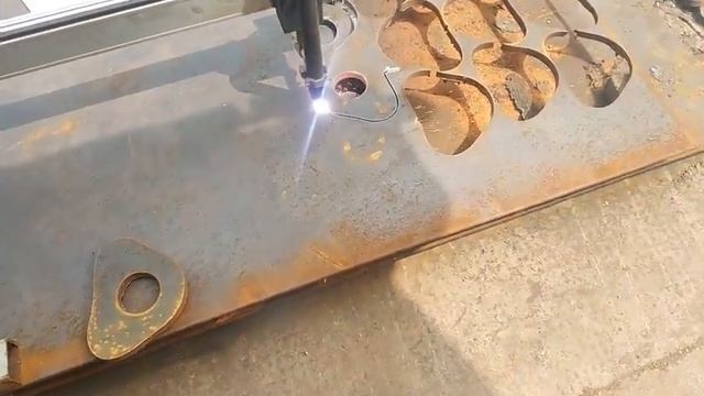 Tuowen CNC portable plasma cutting machine смотреть онлайн