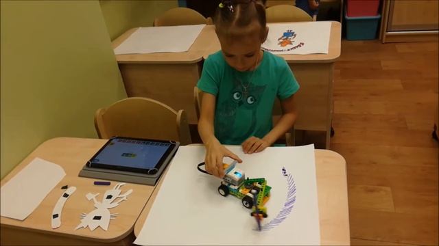 6 гр Робот художник Зигзаг Образовательная робототехника Lego Education WeDo 2.0 для дошкольников смотреть онлайн