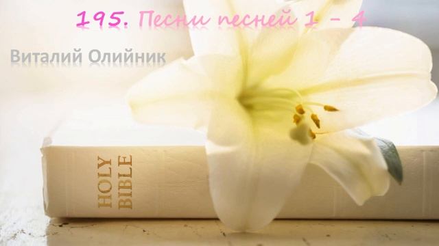 195. Книга Песни песней 1 - 4 смотреть онлайн