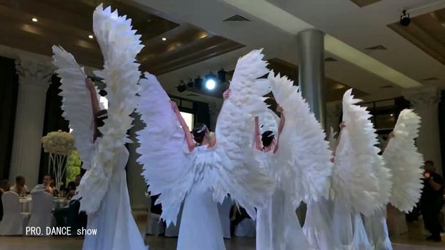 Ангелы на свадьбу в Краснодаре шоу балет PRO.DANCE Show