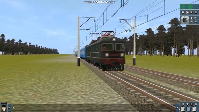 ЧС-2 Електровоз поезда Trainz Simulator 2009 смотреть онлайн