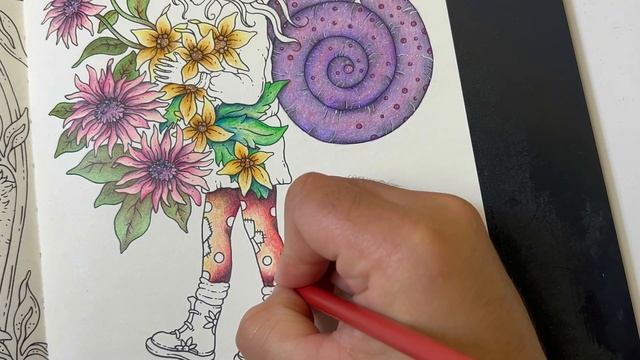 COLORINDO FOREST KINGDOM COM LÁPIS DE COR TRIS VIBES DE 72 CORES PT3 смотреть онлайн