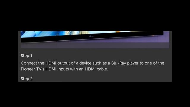 How to Connect HDMI Inputs to Your Pioneer Plasma смотреть онлайн