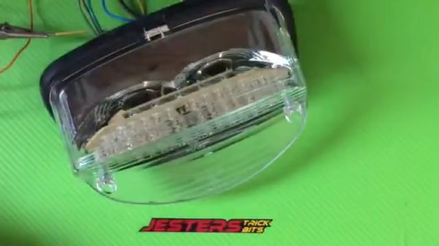 Hornet 600 98-02 and Blackbird 97-98 led tail light смотреть онлайн
