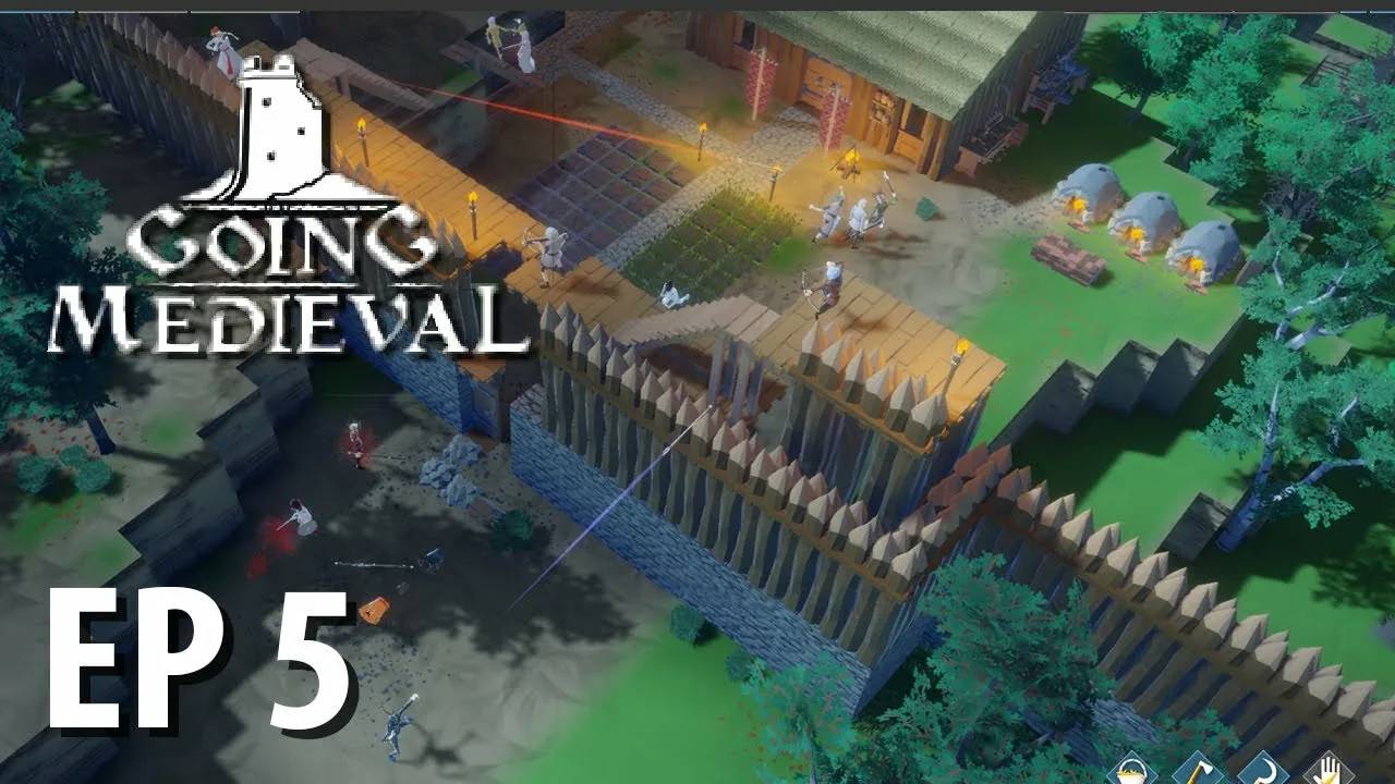 GOING MEDIEVAL ---игра ВЫЖИВАНИЕ ПОСИЛЕНИЯ (не онлайн) ОБЗОР №0