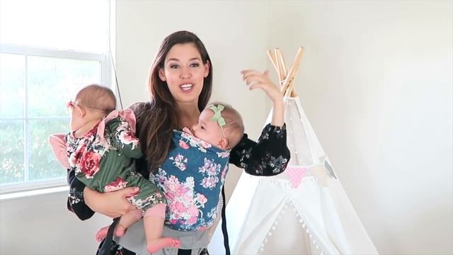 How to Babywear w/TWINS | Structured Carrier Edition смотреть онлайн