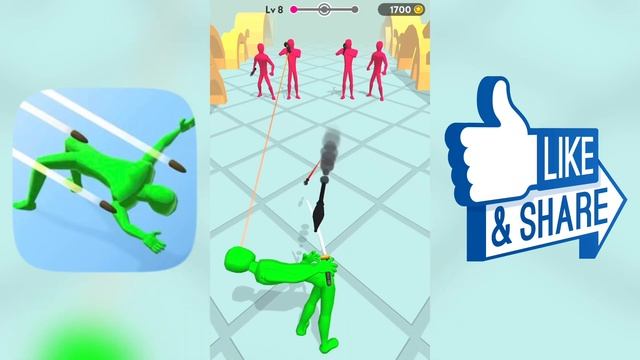 Dodge Action 3D Gameplay || iOS/Android смотреть онлайн