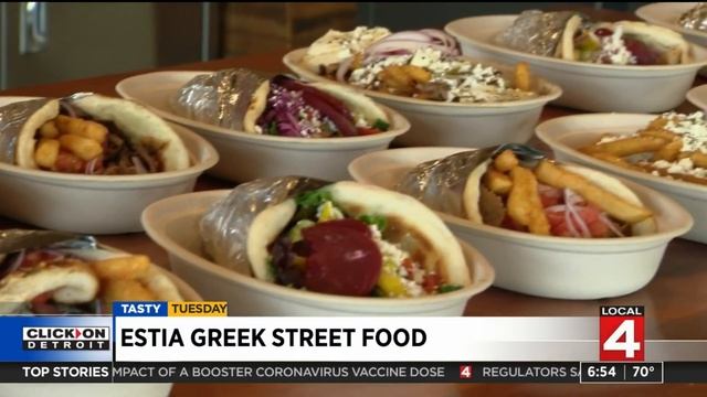 Tasty Tuesday: Estia Greek Street Food смотреть онлайн