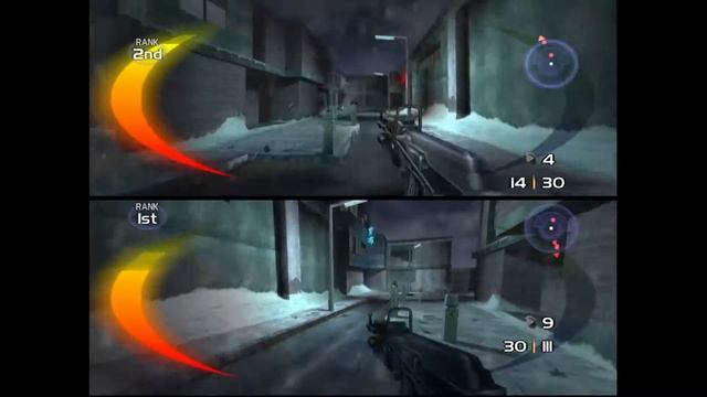 TimeSplitters 2 | Multiplayer Gameplay | Deathmatch | Splitscreen | Streets смотреть онлайн