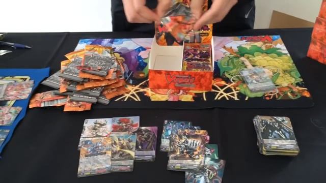 Opening My Blazing Perdition Cardfight Vanguard Box смотреть онлайн