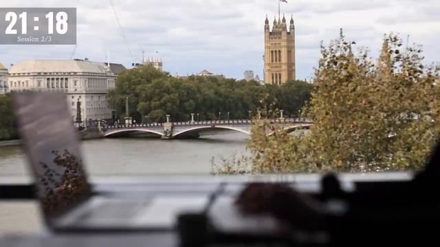 3 HOUR STUDY WITH ME _ Background Noise, 10 Min Break, No Music, Study With Merv