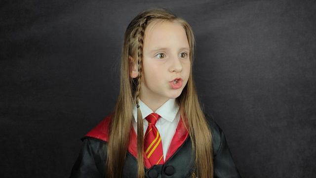 Милана Сокольникова в роли Гермионы. Самопробы