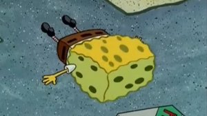 SpongeBob crying