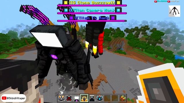 Skibidi Toilet UPGRADED TITAN DRILL MAN ADDON UPDATE in MINECRAFT PE смотреть онлайн
