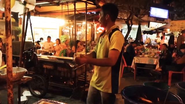 태국 생선 튀김 / Thai fried fish. / Жареная Рыба по Тайски смотреть онлайн