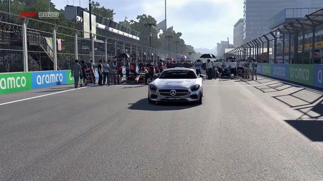 F1 2020 IA 110% Ultimate Azerbaiyan 08 22 - Elite - Walkthrough - Cockpit - Realistic Damage - S1 # смотреть онлайн