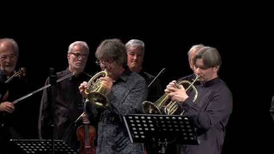 Сергей Накаряков (флюгельгорн) и Аркадий Шилклопер ("Kuhlo" хорн). 17.05.2018. "Играем на 7"