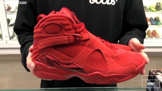Unboxing: Air Jordan 8 "Valentine's Day" смотреть онлайн