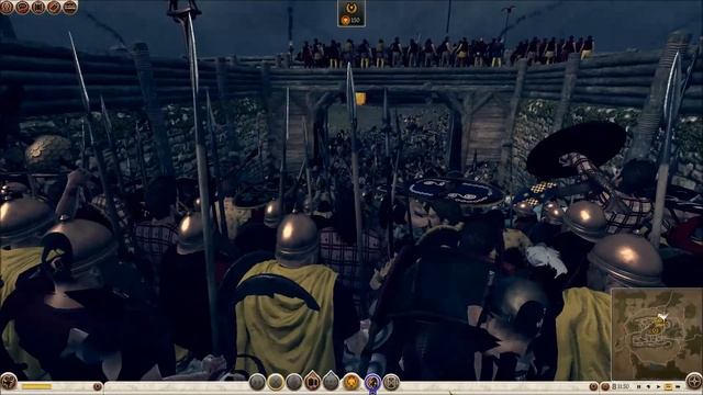 Rome 2 Total War Caesar In Gaul Rome pt 25 "Long battle" смотреть онлайн
