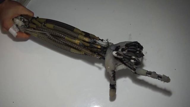 Artificial Muscles Robotic Arm, Real Copy of Human Arm смотреть онлайн