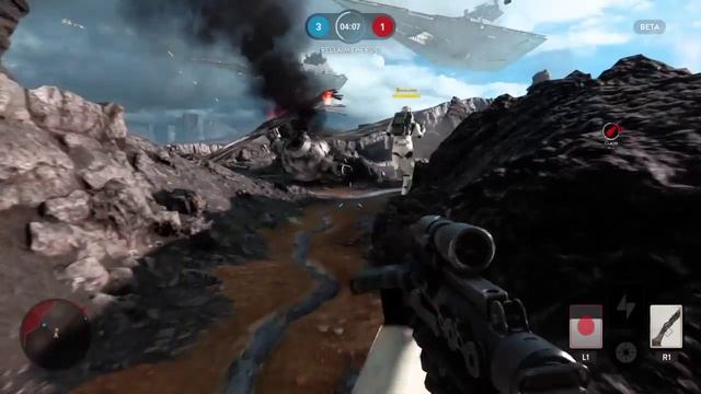 STAR WARS Battlefront Beta Drop Zone смотреть онлайн