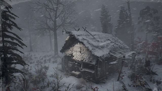 ЗВУКИ ВЕТРА для СНА - Завывание ветра и метель - Зимние бури и ледяной воздух вьюги смотреть онлайн