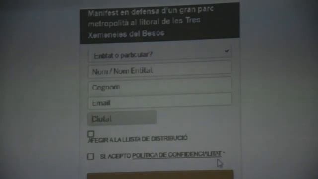 Presentació del Manifest de constitució de l'Entesa per un Gran Parc Litoral al Besòs смотреть онлайн