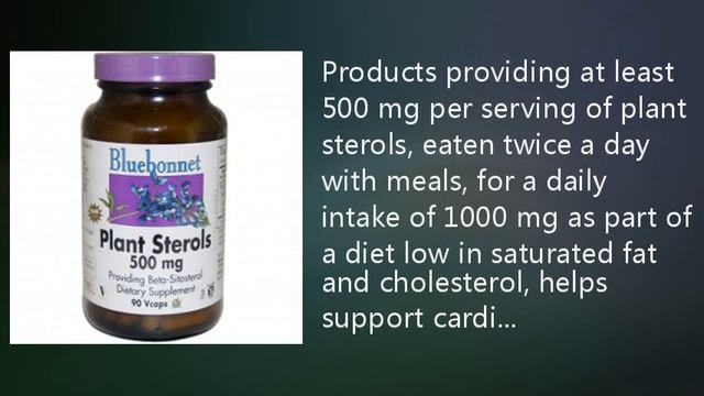 Bluebonnet Nutrition, Plant Sterols смотреть онлайн