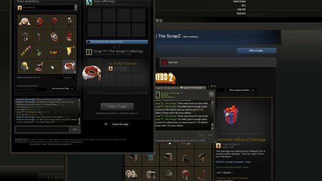 Team Fortress 2 Never Trade With Bots. смотреть онлайн