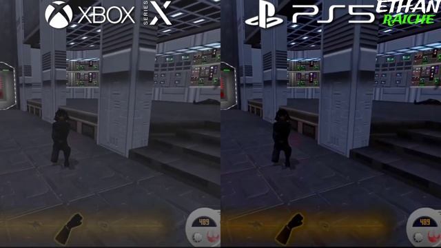 Star Wars Dark Forces Remaster PS5 vs Xbox Series X Graphics Comparison смотреть онлайн