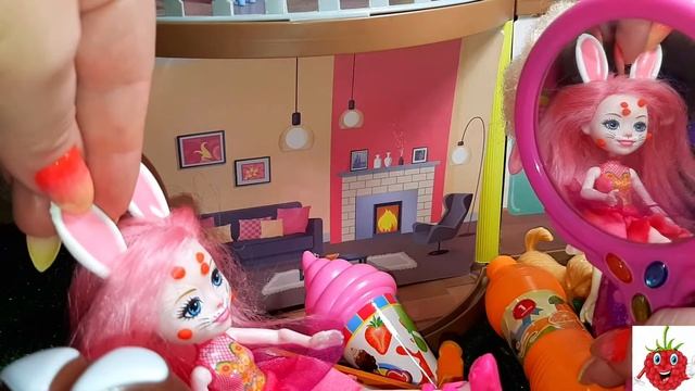 Энчантималс покрылась прыщами Как исправить? Видео для девочек Enchantimals