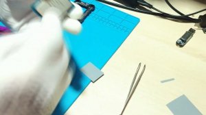Нанесение термопасты (термопрокладки) с фазовым переходом на i7-12700K