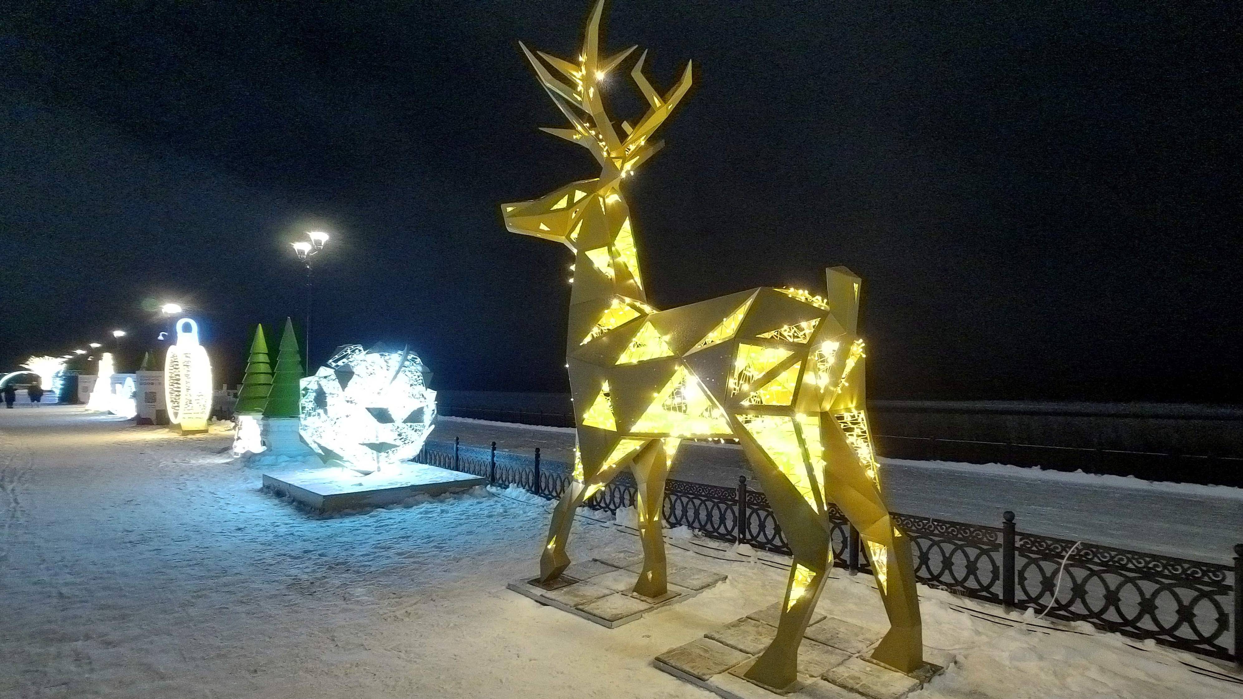 Новогодний конкурс на набережной