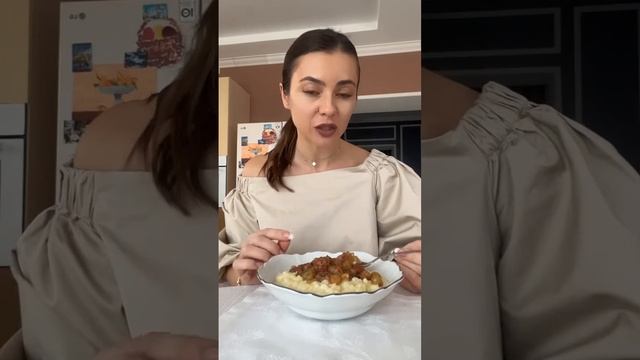 Пшённая каша с запеченными фруктами 🤤 инст britanka_new♥️ смотреть онлайн