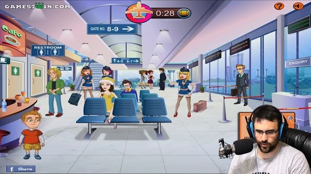 Naughty Air Hostess Walkthrough