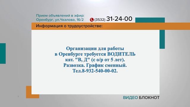 Видеоблокнот 12.02.24 смотреть онлайн
