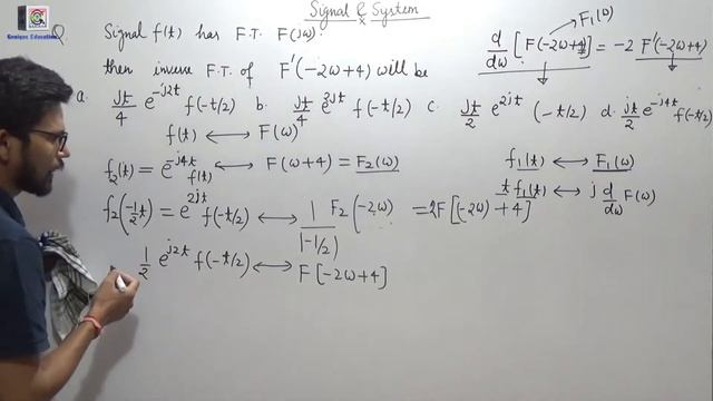 SIGNAL & SYSTEM || Lec-10 || Questions Discussion on Fourier Transform- Part-03 смотреть онлайн