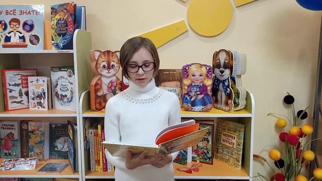 Дарина Волобуева читает произведение Г. Лебедевой «Вечерком с мамой» смотреть онлайн