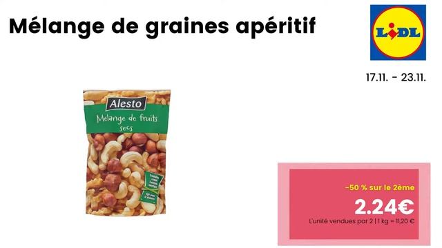 💥 ARRIVAGE LIDL💥 LE PRIX LIDL - 17 novembre 2021 - 38 OFFRES - FRANCE смотреть онлайн