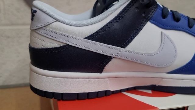 Nike Dunk Low 'Game Royal Navy' смотреть онлайн