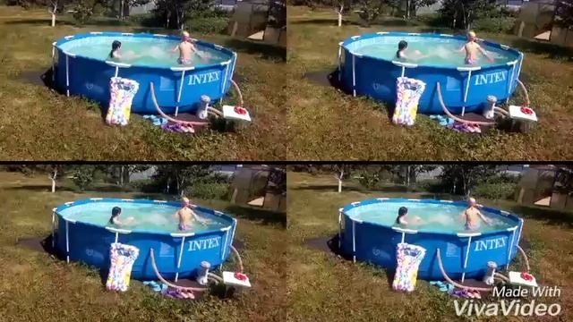 \ЛЕТНИЙ РОЛИК☀\КАК МЫ КУПАЛИСЬ В БАССЕЙНЕ?\ смотреть онлайн