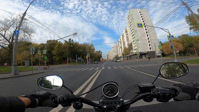 Осенний прохват Harley Davidson Sportster 1200 3