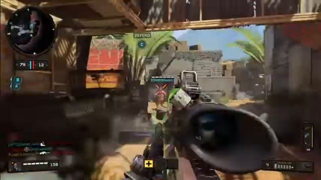 Bo4 first sniping video (got Locus) смотреть онлайн