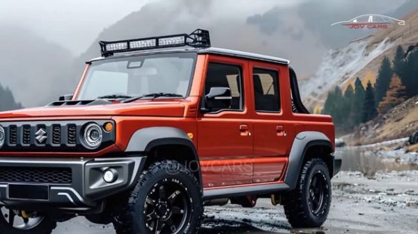 Truck Game-Changer! 2025 Suzuki Jimny Sierra Pickup 4x4 Revealed!