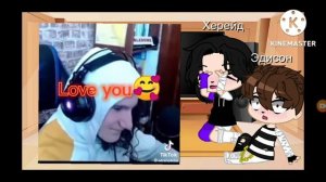 {♡реакция эда и херейда♡} 《на них》