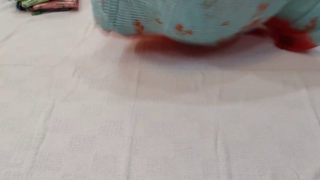 ||Georgette saree with silver zari lines||@Krishna collections 640 only,ph.9989514520 what'sapp onl смотреть онлайн