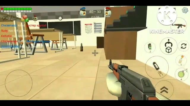 Как перестать НУБИТЬ в чикен гане? Обучение с нуля! Чикен Ган/Chicken gun смотреть онлайн