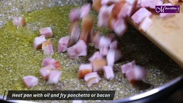 ORIGINAL CARBONARA RECIPE