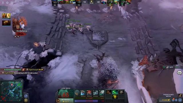 Dota 2 - lone druid hard game смотреть онлайн
